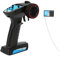 Plyisty Transmisor RC de 3 Canales, Ajuste de Velocidad del Receptor de 2,4 GHz, Mando a Distancia para Coche Barco, para Vehículo de Control Remoto, Barco de Control Remoto