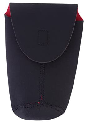 PHENOFICE 2stücke Kameraobjektivtasche Aus Tauchmaterial Verdickt Schlag Und Stoßfest Objektivbeutel Objektivhülle Schwarz Kompakt s