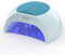 SUNUV UV LED Nail Lamp, UV Light for Gel Nails Professional Nail Dryer Manicure and Pedicure Nail Art Tools for Home 48W Blue