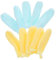 Happyyami 12pcs Finger Toothbrush for Dogs Cats Washable Dog Toothbrushes for Precise Cleaning Safe Design for Oral Health Care