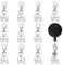 DELORIGIN 10 Stück Badge Reel Charm for Nurse Postpartum Abzeichenhalter Süßer Nippel Abzeichenhalter Für Wehen Und Entbindung Krankenschwester Arzt Zubehör Für Ausweis Namensschild Ausweishalter