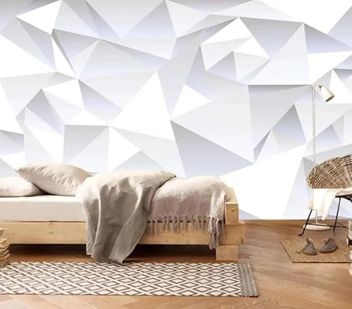 XDOUBAO Papier peint mural 3D Motif de fond Géométrie murale Texture Papiers peints Papier peint 3D, 3D, 430x300cm