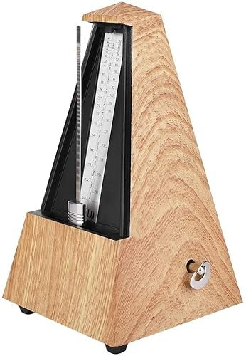 Mechanisches Metronom, Metronom im Turmstil, mechanisches Metronom-Stimmgerät mit Nylonkern, Musikzubehör for Kinder und Erwachsene, for Verfolgen von Tempo und Beat(A)