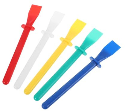 POPETPOP Aplicadores De Pegamento Para Cuero De Plástico De Colores Certificados, Aplicadores y Duraderos, Ideales Para Manualidades De Cuero Caseras, Set De 5 Unidades Para Proyectos Creativos