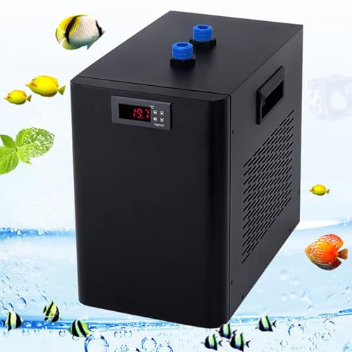 Reservoir Chiller Water Cooling Adjustable Hydroponics 160L/300L/500L for Hydroponics Syste, with Quiet Design Compressor, Ice Bath Machine for Hydroponic,300L