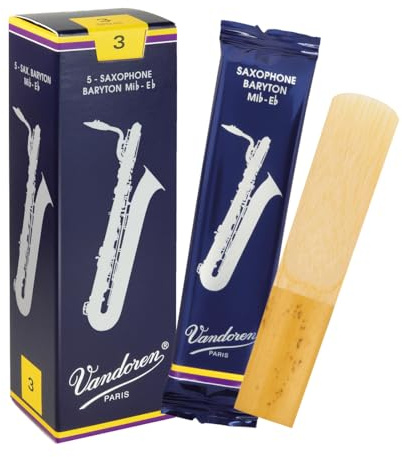 Vandoren Baritone Saxophone Reeds - Box of 5 - Strength 3