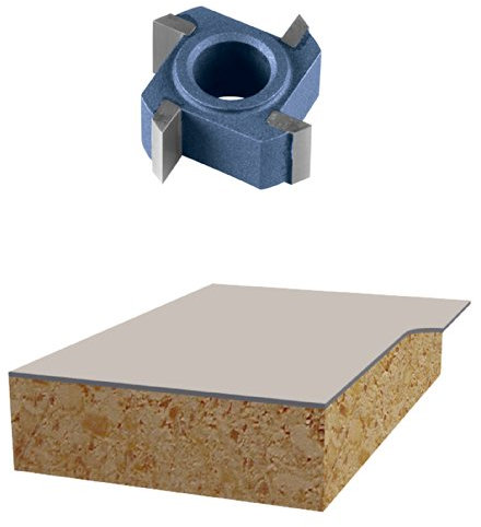 Bosch 85417M - Fresa di ricambio per taglierina a 4 taglienti