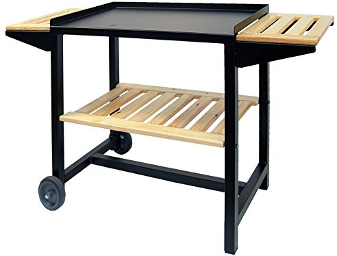 Imex der Fuchs 71565 Wagen mit Ablagen aus Holz, 112 x 40 x 69 cm, Schwarz