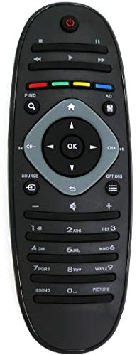 Replacement Remote Control Universal with all Philips LED LCD TV Devices komplatibel - Frustration-Free Operation