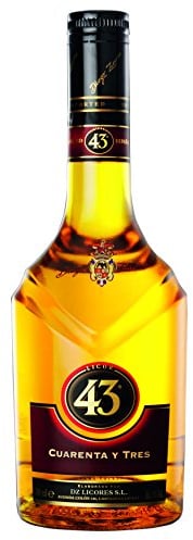 Licor 43 – Licor Premium de Sabor Vainilla y Especias – Botella de 700 ml