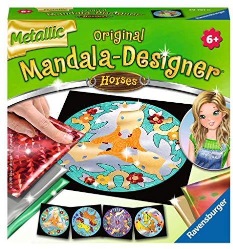 Ravensburger 29761 - Metallic Mandala-Designer Horses