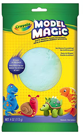 Crayola Model Magic, Aquamarine, Modeling Clay Alternative, 4oz