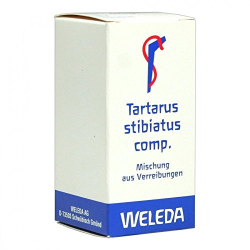 Tartarus Stibiatus compositus Trituration 20 g