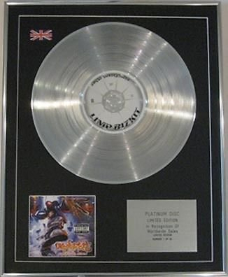Century Music Awards LIMP BIZKIT – CD Platinum Disc – signifikant andere