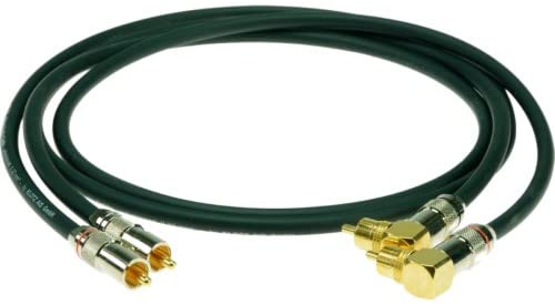 Klotz 0,9 m ALPA009 (PAAR) 6-poliger RCA Audio/Video-Stecker auf Stecker Indoor-Kabel für Fernseher, DVD-Player, Verstärker