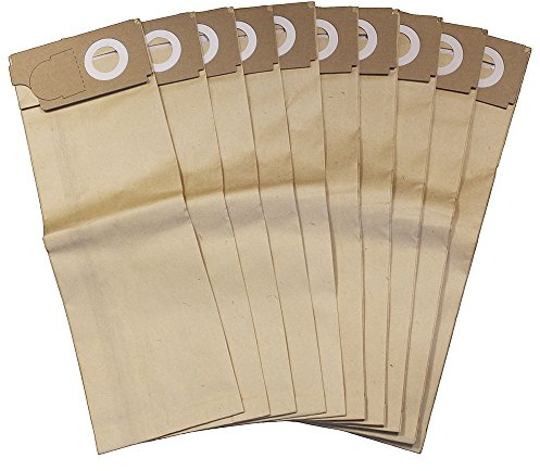 Paxanpax 46-VB-474T Plain Packed Vacuum Cleaner Paper Bag Fits Ensign, Pack of 10, Plastic, Red