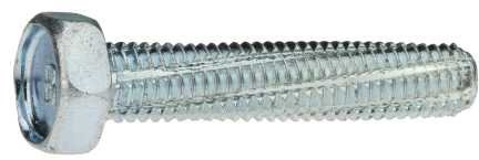 Reidl Gewinde Schneidschrauben 8 x 16 mm DIN 7513 Stahl galv. verzinkt farblos 100 Stück