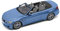 Original BMW M4 Cabrio (F83) Modellauto / Miniatur Maßstab 1:18 Yas Marina Blau