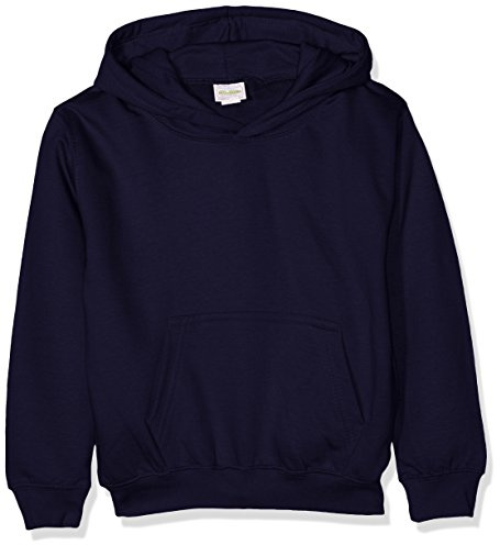 AWDis Boy's Kids Hoodie, Blue (Oxford Navy), 1-2 Years (Manufacturer Size:XX-Small)