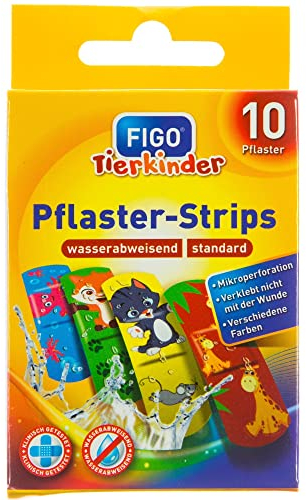 Figo Kinder-Pflaster Zoomotive (1 Packung, 10 Stück)