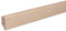 REESE Sockelleiste aus Holz | FICHTE | Massivholz-Fußleisten für Laminat Vinyl Parkettt | Weimarer Profil | 40mm | Fichte roh geschliffen
