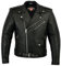 Texpeed Motorrad lederjacke herren mit protektoren - Marlon Brando Retro Chopper Rockerjacke - Mit Original Biker Rüstung (EN 1621-1) Schutz Schwarz - 7XL