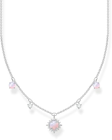 Thomas Sabo Kette Opal-Imitation Sterlingsilber KE2094-166-7