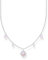 Thomas Sabo Kette Opal-Imitation Sterlingsilber KE2094-166-7