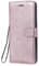 DENDICO Coque pour Huawei P Smart Plus 2019 / Honor 20 Lite, PU en Cuir Coque Portefeuille Étui Housse, Design Classique TPU Coque pour Huawei P Smart Plus 2019 / Honor 20 Lite - Rose