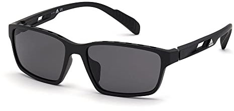 adidas Unisex SP0024 Eyeglass Cases, Black, One Size