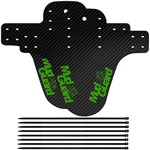 See Bello Fahrradkotflügel, Mountainbike Kotflügel Schutzbleche, Fahrrad Mud Guard Kotflügel Für 26 , 27,5, 29 , MTB Fat Bike Radgrößen (Grün-2St)