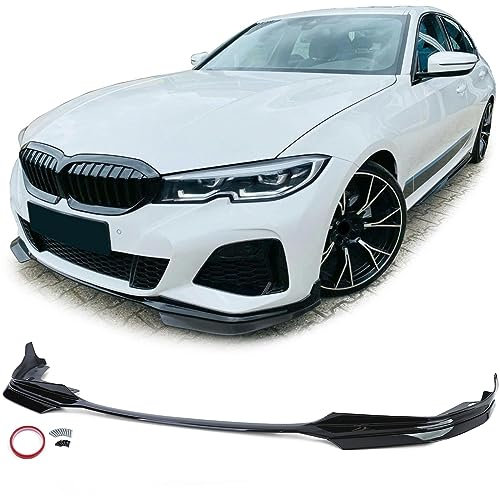 Frontspoiler Lippe Performance Schwarz Glanz passt für 3er BMW G20 G21 2019-2022