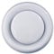 VENTS UK 100 mm / 4'' White PVC Round Ceiling Ventilation Cover/Plastic Air Vent Diffuser with Fixing Ring for Bathroom Kitchen Hydroponics in-Line Extract Fan Air Conditioning HVAC