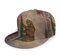 Oaieltj Unisex Baseball Cap Damen Herren Einstellbare Snapback Flat Bill Brim Baseball Cap Cool Hip Hop Hat, California Republic Bear Grunge Flagge, One size