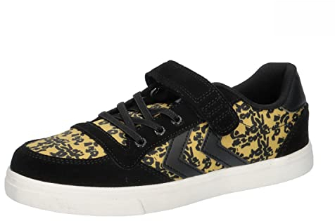 HUMMEL Slimmer Stadil Low JR Sneaker, Black, 36 EU