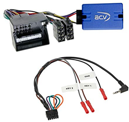 Lenkradfernbedienung Adapter Interface LFB Multi-Anschluss passend für Ford Focus II ohne CAN-Bus kompatibel mit verschiedenen Autoradios