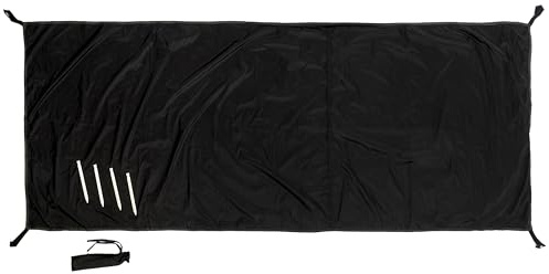 Snugpak Ionosphere Tent Footprint – Tailored Groundsheet Protector, Black - OS