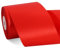TONIFUL Red Satin Ribbon 3 Inch X 25yds Solid Silk Ribbons for Gift Wrapping, Craft, Floral Bouquets, Valentine's Day Christmas Party Wedding Decoration