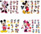Wandtattoo Mickey Mouse Wandaufkleber Mickey und Minnie Wandsticker Mickey Maus Wandsticker Kinderzimmer Micky Mouse Aufkleber Wanddeko Wandtattoos Mickey Mouse