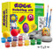 Imagine 3D Rock Painting Kit Arts & Crafts for Kids 6+ Years Set Gifts for 6 Years Old Girls Boys Birthday Present 12 Colour Paints Stone Pebble Clay Stickers Craft Kit Childrens Craft Kits for Kids