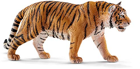 SCHLEICH 14729 Tiger, ab 3 Jahren, WILD Life - Spielfigur, 3 x 13 x 6 cm