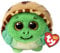 Ty Beanie Balls – Cruiser die Schildkröte mit den goldenen Glitzeraugen, weiche und runde Plüschtiere zum Sammeln – 8 cm – T42549