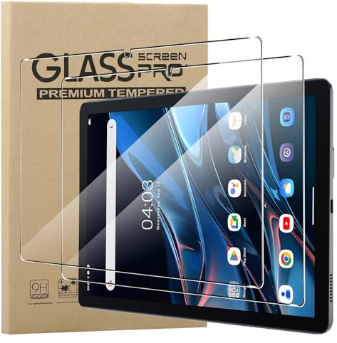 KZIOACSH Screen Protector for 10 Inch Blackview Tab 10 WiFi,2 Pack [9H Hardness] Ultra Clear Tempered Glass Screen Protector Touch Sensitive Anti-Scratch Anti-Fingerprint Bubble-Free Protective Film