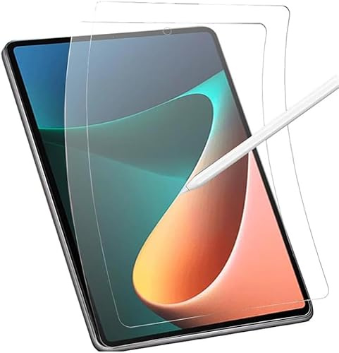 LXEEOLX [2 Pack Like Paper Screen Protector for Xiaomi Pad 5 / Xiaomi Pad 5 Pro, Matte PET Film, Drawing and Writing Like on Paper, Surport tablet Pen [Anti-Glare][Thin and Responsive]