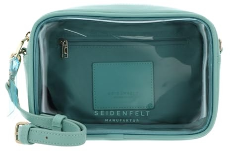 SEIDENFELT MANUFAKTUR Umhängetasche Marttila Camera Bag Aqua/Gold türkis