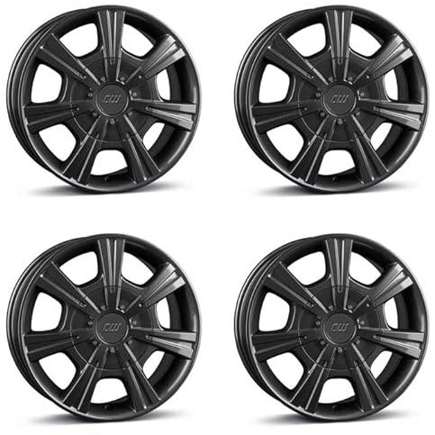 4x Borbet Felgen CH 7.5x17 ET55 5x120 mistral anthracite glossy kompatibel mit VW Amarok Crafter T5 T6 Touareg