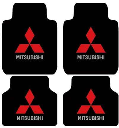 AYBEN 4 Stück Leder Auto FußMatten für Mitsubishi Colt Z30 2004-2008, Allwetter wasserdichte rutschfeste Teppich Bodenmatten Auto-Innenschutz-Zubehör