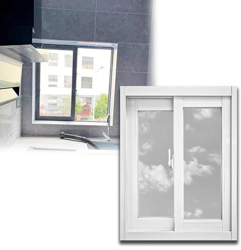 XGXHIN Small Aluminum Egress Window with Tempered Glass, Horizontal Sliding Basement Window for House/Playhouse, Custom Size Options