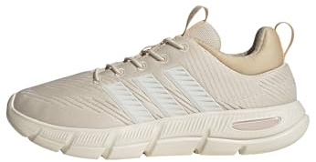 adidas Damen Cloudfoam Flex Elastic Laces Shoes, Wonder White/Off White/Sand strata, 39 1/3 EU