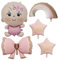 DazzJoy Babyparty Deko Mädchen Luftballons Rosa, Baby Shower Deko Mädchen Folienballon, Babyshowerparty Deko Mädchen Ballons, Its a Girl Ballon, Baby Girl Luftballon, Baby Party Dekoration Mädchen